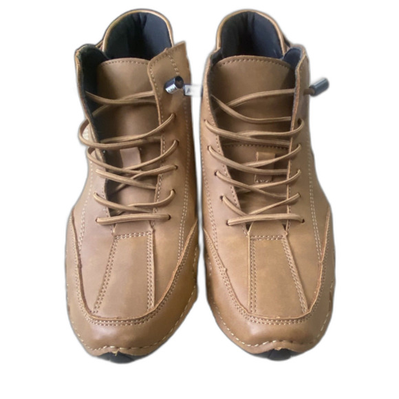 L Deck Women's Brown Suede Ankle Boots Size 35 - Picture 2 of 5